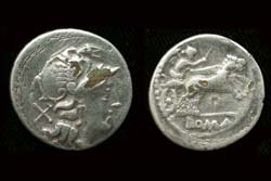 Roma, Denarius, Chariot reverse, SOLD!